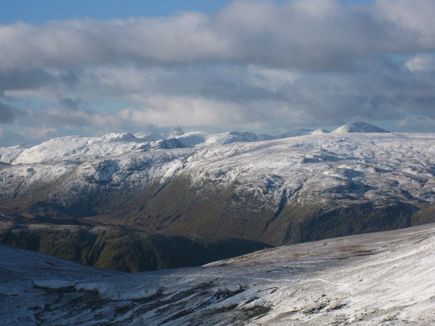 Close up of the western fells