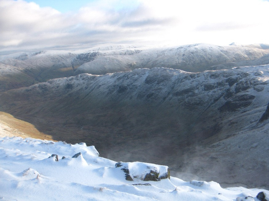 Spindrift looking over Deepdale to Hartsop Above How